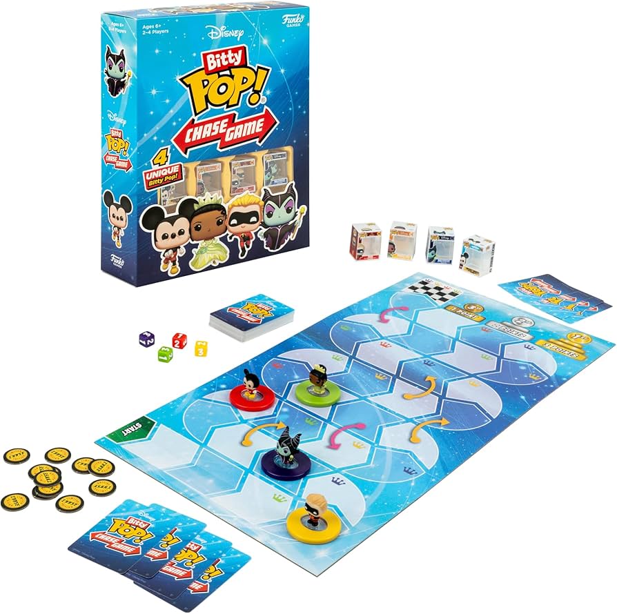 Bitty Pop! Chase Game Disney Edition Jeu de société