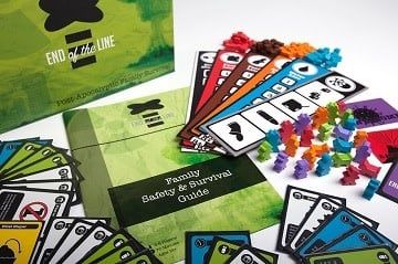 End of the Line Board Game - Darkly Hilarious Post-Apocalyptic