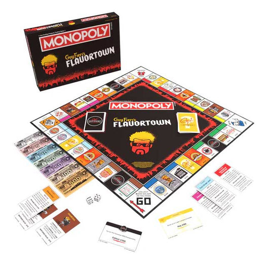 Monopoly Guy Fieri's Flavortown Food Network – L'affrontement ultime des empires de la restauration