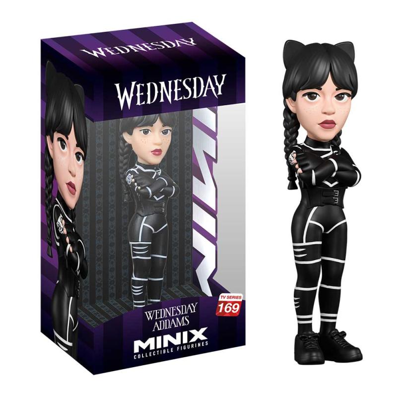 Figurine de collection Minix Wednesday Netflix Wednesday Cat Suit