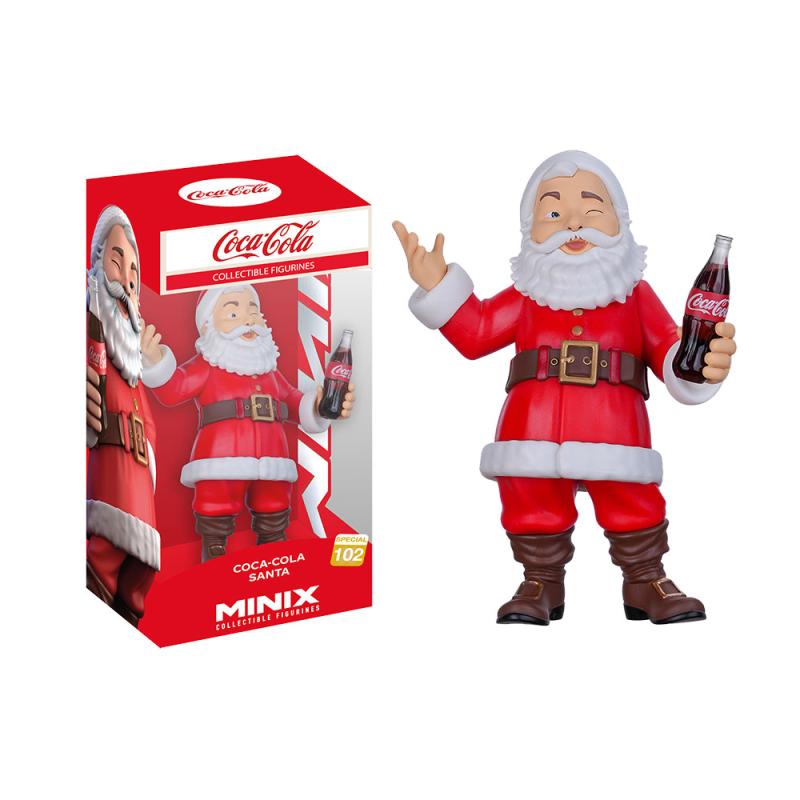 Figurine de collection Minix Holiday Coca-Cola Père Noël
