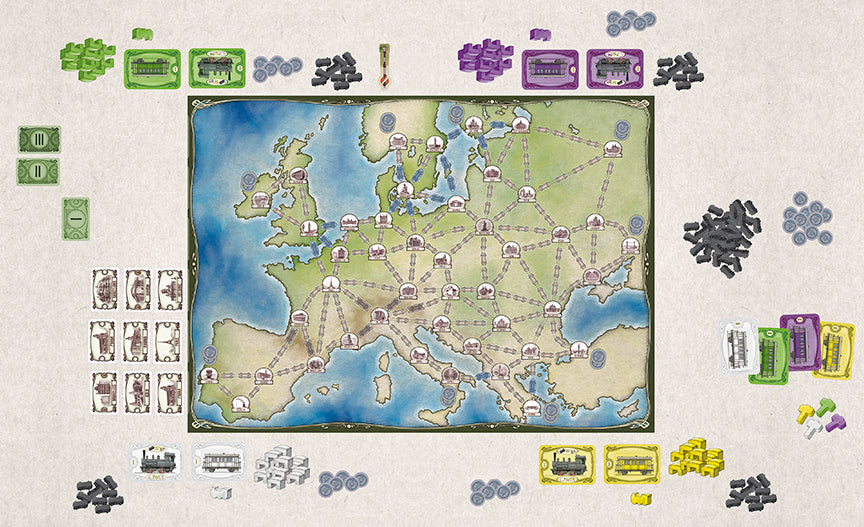 Free Ride – Jeu de stratégie de construction et de voyage ferroviaire en Europe