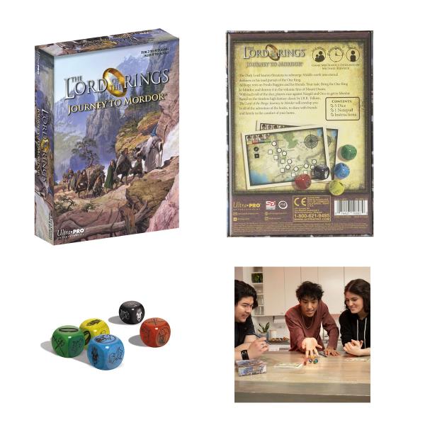 Le Seigneur des Anneaux : Voyage au Mordor – Une aventure de dés trépidante pour détruire l'Anneau Unique