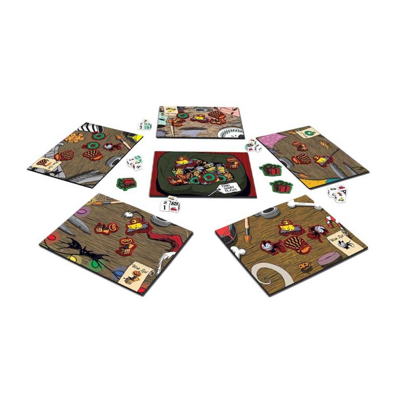 Disney Night Before Christmas : Merry Madness – Un jeu de dés rapide et amusant – Parfait pour toute la famille !