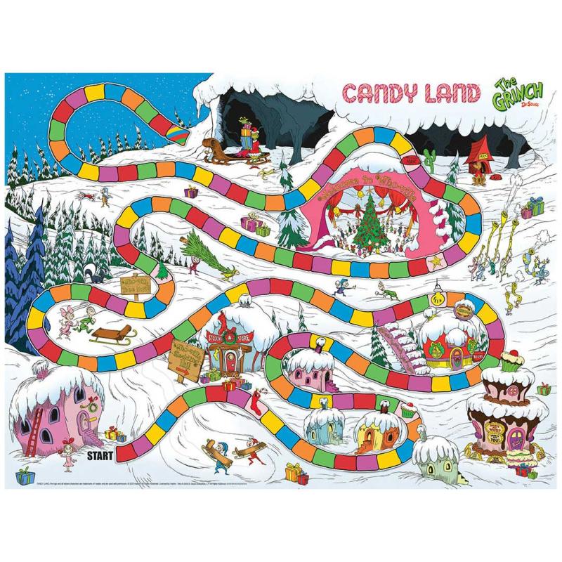 Candyland : Le jeu de société du Grinch – Une aventure féérique pour les fêtes à Whoville