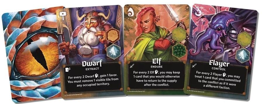 Dawn of Ulos, jeu de plateau – Jeu de stratégie économique de pose de tuiles dans l'univers de Roll Player