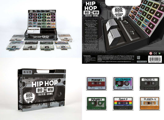 Hip Hop Bid to Win – Le jeu de cartes ultime de questions-réponses sur les battles de rap