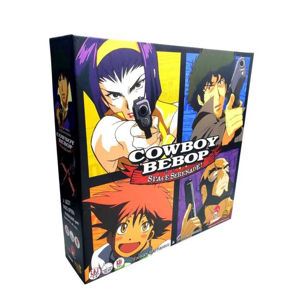 Cowboy Bebop : Space Serenade, jeu de plateau – Aventure de chasseur de primes avec construction de deck