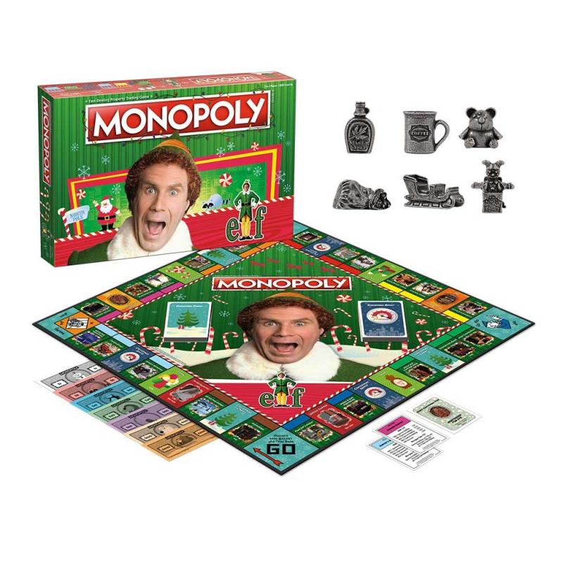 Monopoly Elf – Une édition spéciale fêtes du jeu classique