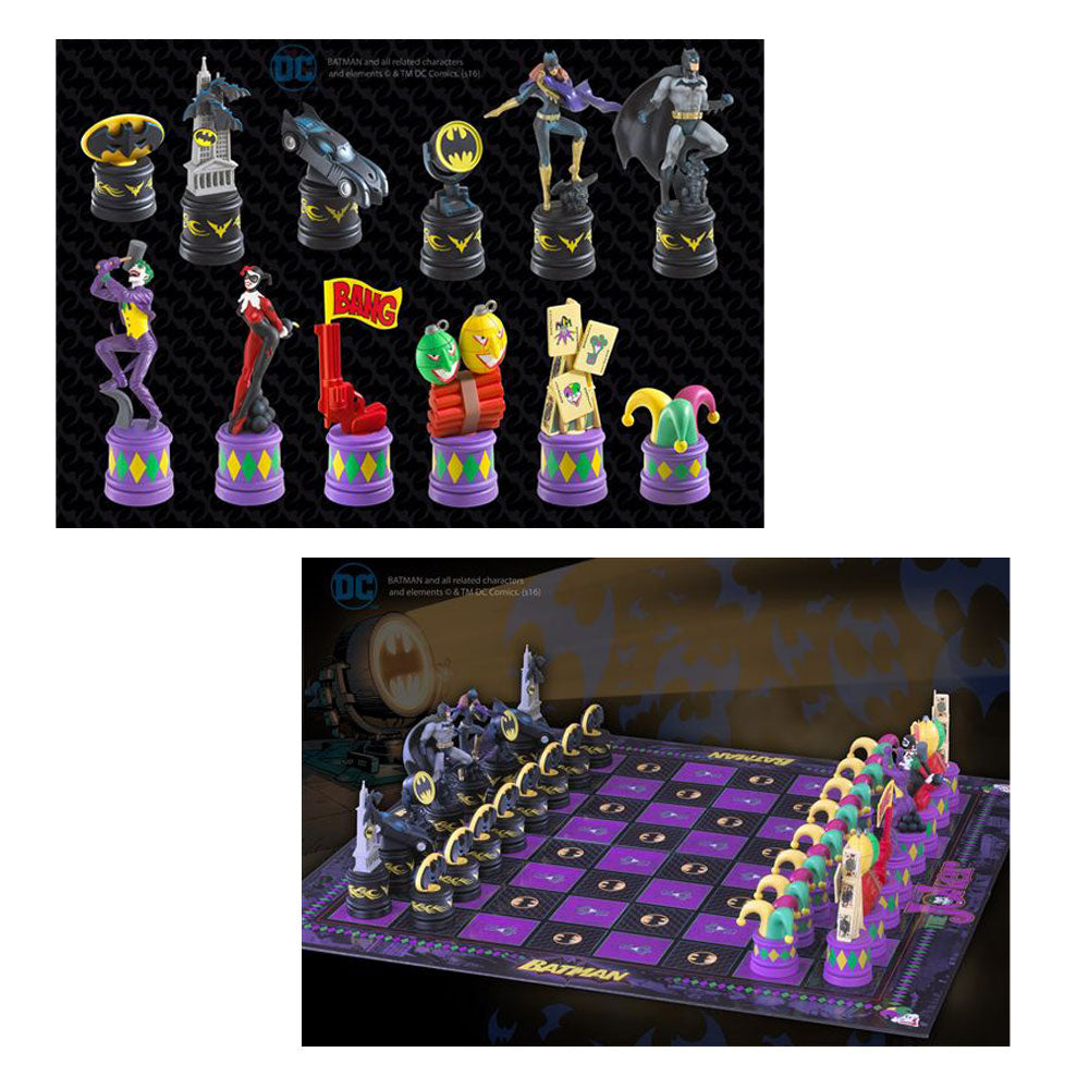 Joker vs. Batman Chess Set