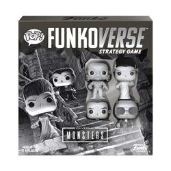 Jeu de plateau stratégique Funkoverse Monsters (pack de 4)
