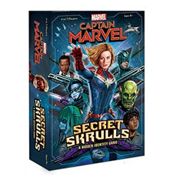 Captain Marvel: Secret Skrulls Card Game – A Hidden-Identity Battle to Save Earth