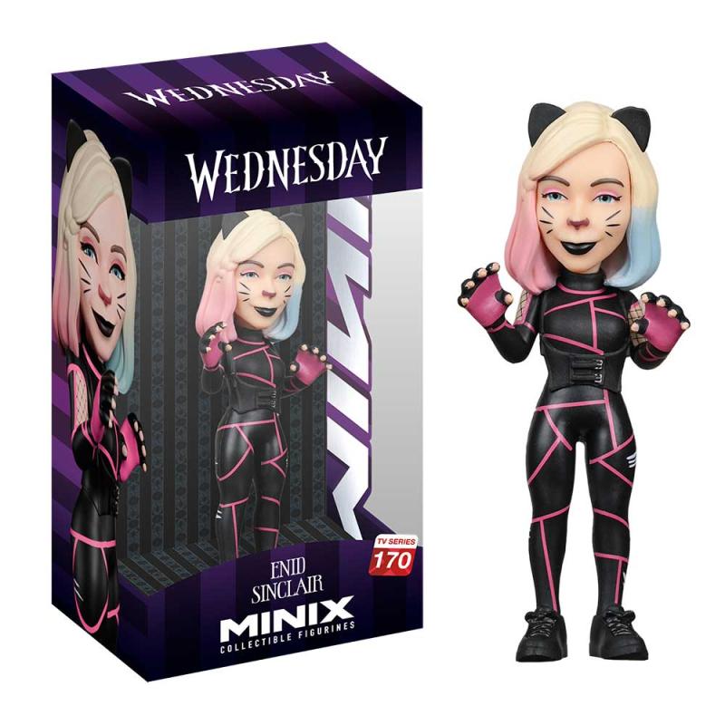 Figurine de collection Minix Wednesday Netflix Enid Cat Suit