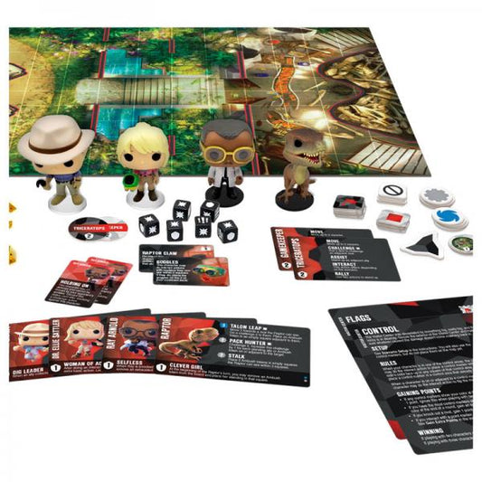 Funkoverse : Jurassic Park 100 – Jeu de plateau de base en pack de 4