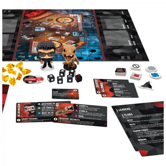 Funkoverse : Jurassic Park 101, jeu de plateau stratégique – Pack de 2, extensible séparément