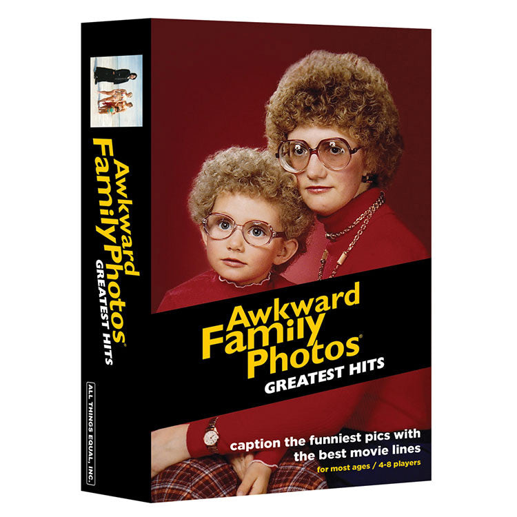 Jeu de cartes « Photos de famille embarrassantes : les meilleurs moments » – Malaise, rire, légende, recommencer