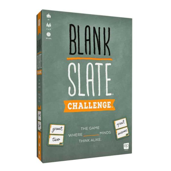 Blank Slate Challenge Card Game Think Alike, Write Alike, Win Together