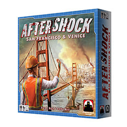 Aftershock: San Francisco and Venice Board Game – Rebuild, Negotiate, and Take Control
