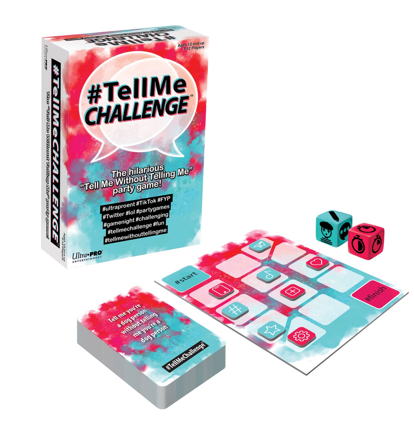 #Tell Me Challenge Card Game - The Viral Social Media Party Game