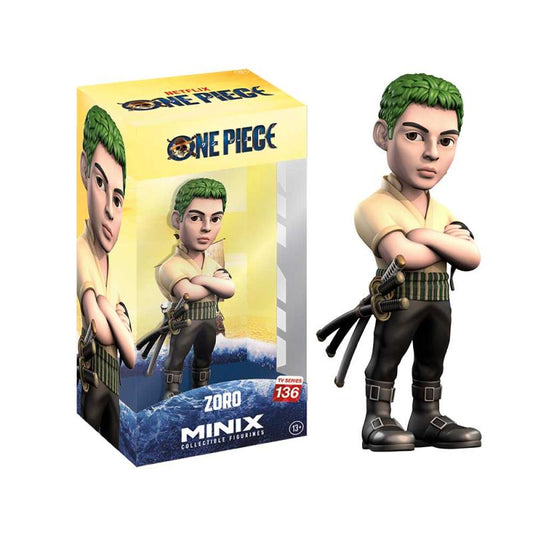 Minix One Piece Netflix Zoro Collectible Figurine