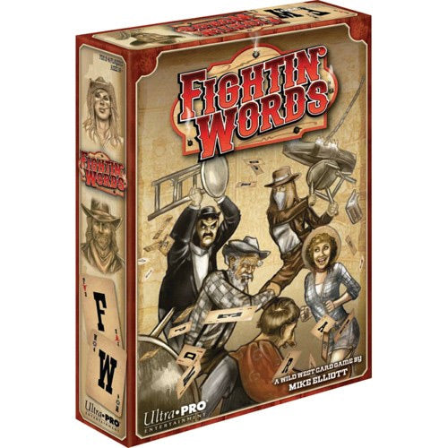 Fightin' Words - Jeu de cartes de construction de mots de style poker western