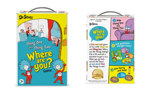Dr. Seuss : Chose 1 et Chose 2 – Où êtes-vous ? - Parfait pour les enfants !