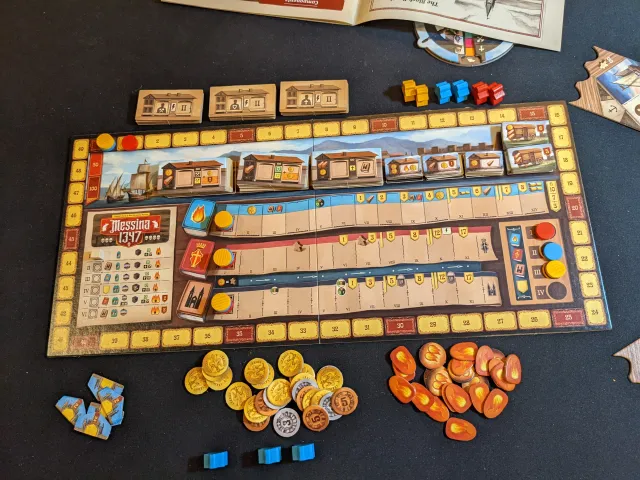 Messina 1347 – Strategic Eurogame of Plague, Rescue and Rebuilding
