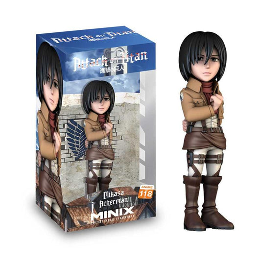 Minix Anime Attack on Titan Mikasa Ackerman Collectible Figurine