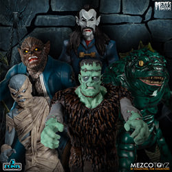 5 POINTS MEZCO MONSTERS DELUXE BOX SET