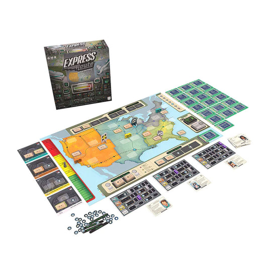 Express Route – Jeu de plateau de stratégie de livraison coopérative