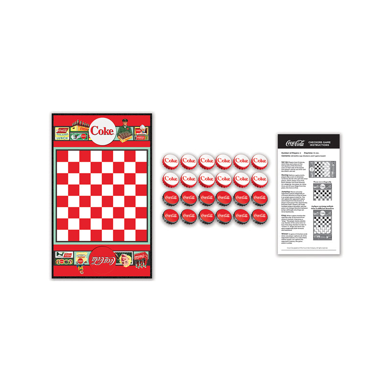 Coca-Cola Checkers – Rafraîchissant et amusant !