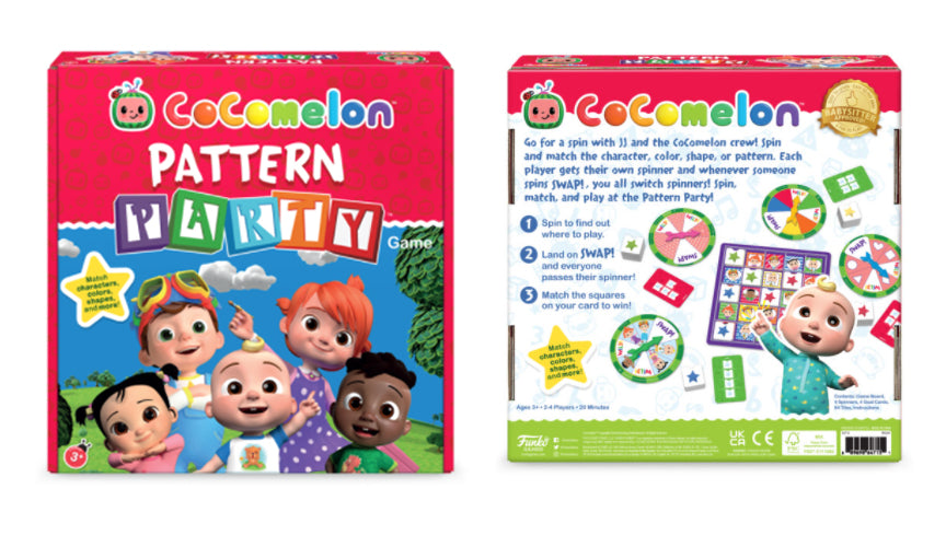 CoComelon : Pattern Party – Jeu pour enfants de rotation et d'association