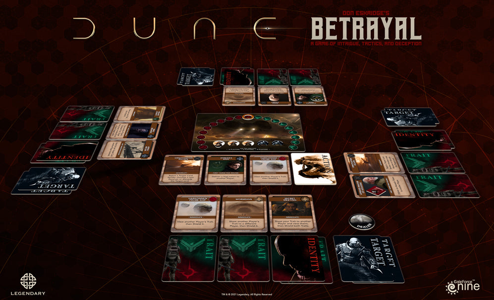Dune : Le Jeu de Cartes de la Trahison - Un jeu d'intrigue, de tactique et de tromperie