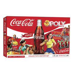 Coca-Cola: Opoly Collector’s Edition Board Game - Refreshing and Fun!