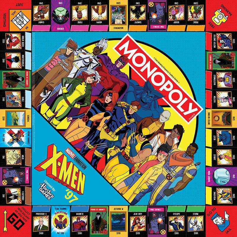 Monopoly X-Men '97 – Créez votre équipe ultime
