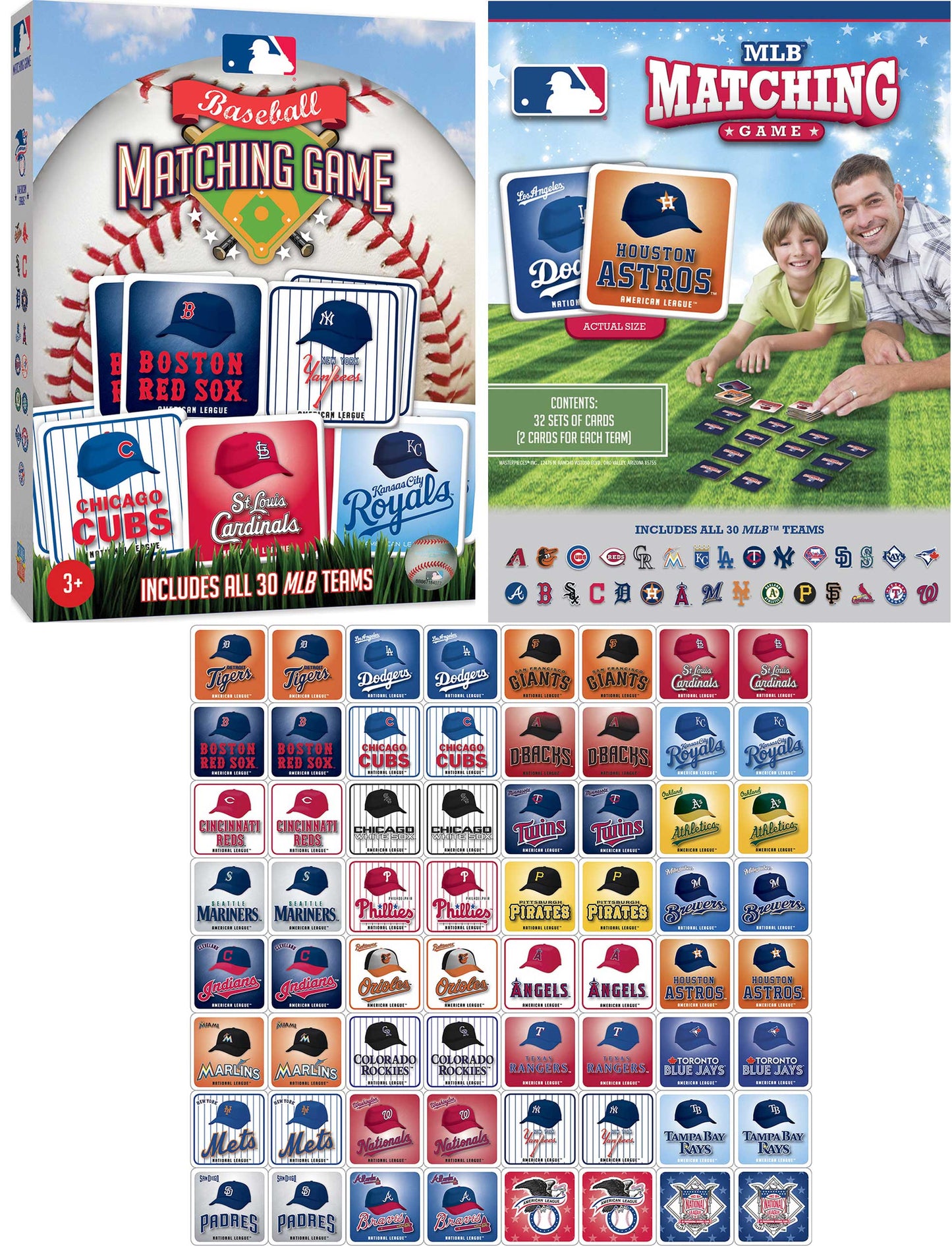 MLB League Matching Game – Fast-Playing Memory Match for Baseball Fans