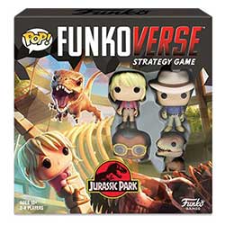 Funkoverse : Jurassic Park 100 – Jeu de plateau de base en pack de 4