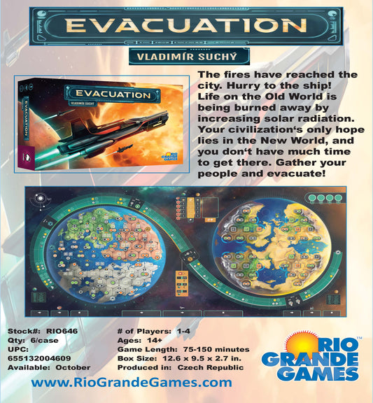 Course contre la montre pour survivre à une planète mourante - Jeu de plateau de science-fiction stratégique à l'euro