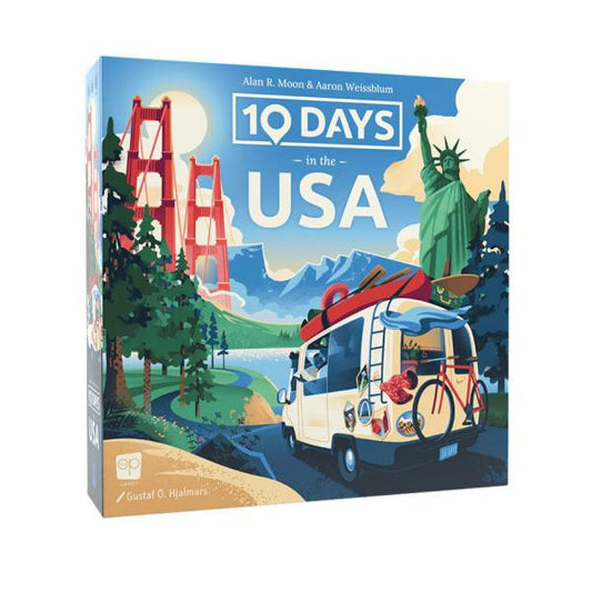 10 Days in the USA Board Game – Let the Journey Begin!