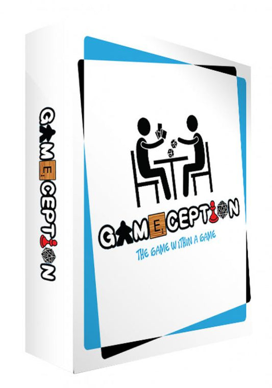Gameception, le jeu de cartes idéal pour les fêtes, les joueurs et les groupes qui aiment s'amuser en faisant plusieurs choses à la fois.