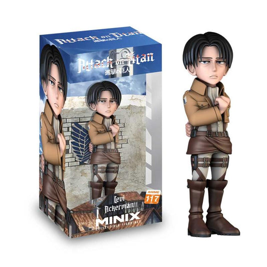 Minix Anime Attack on Titan Levi Ackerman Collectible Figurine