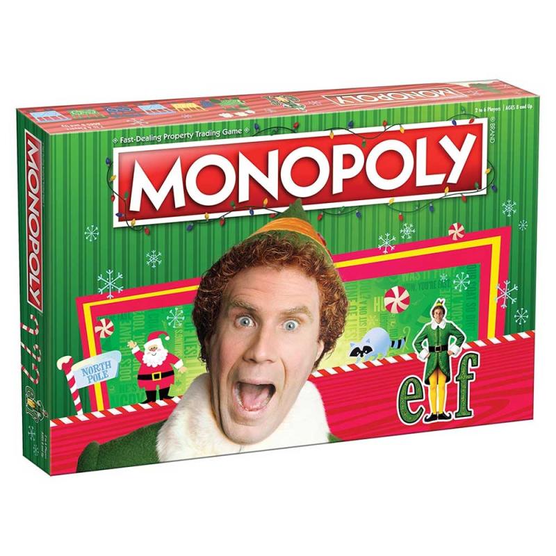 Monopoly Elf – Une édition spéciale fêtes du jeu classique