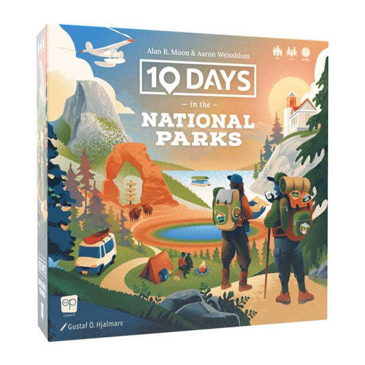 10 Days in the National Parks USA Board Game - Let the Journey Begin!