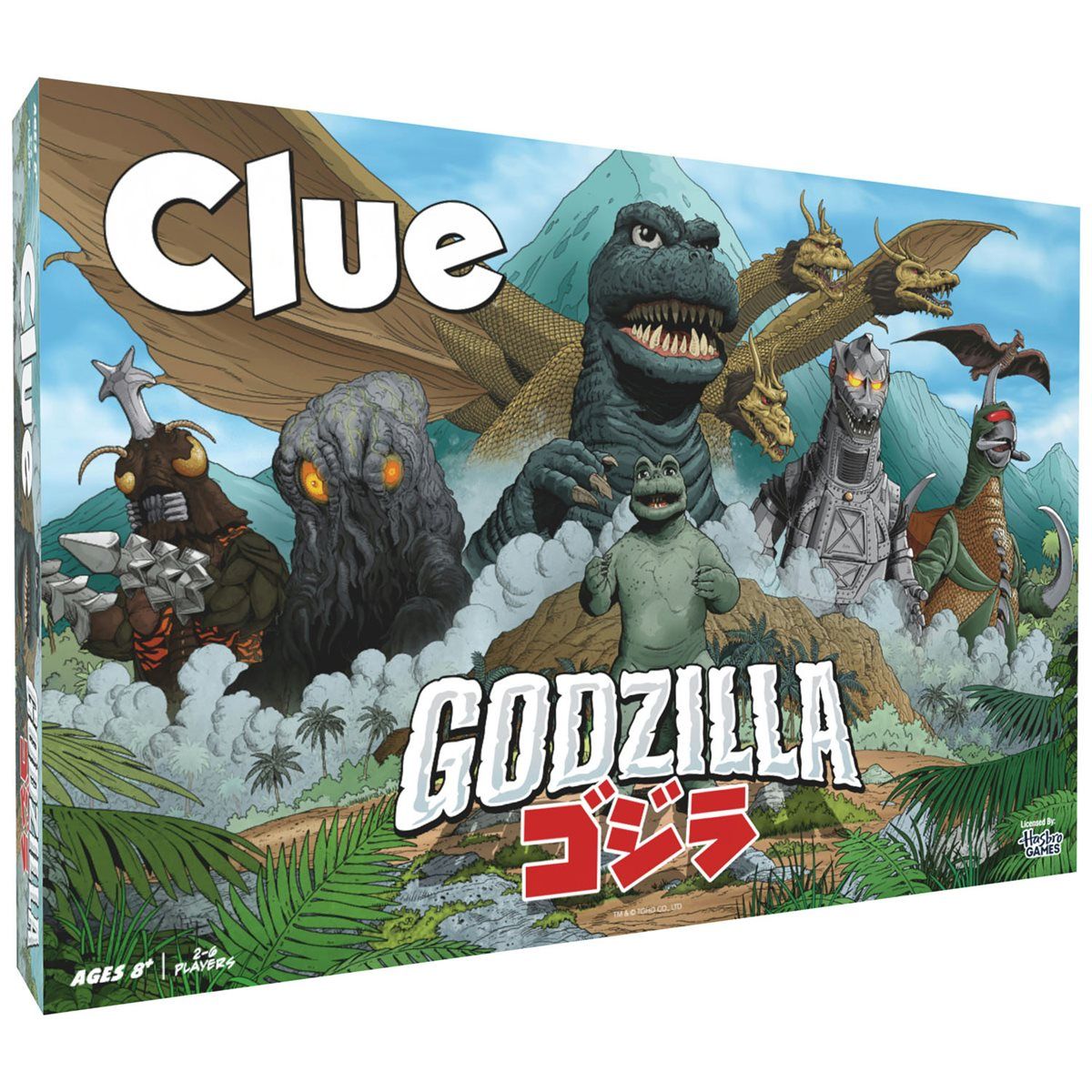 Clue: Godzilla Board Game – Find Minilla Before the Monsters Rise