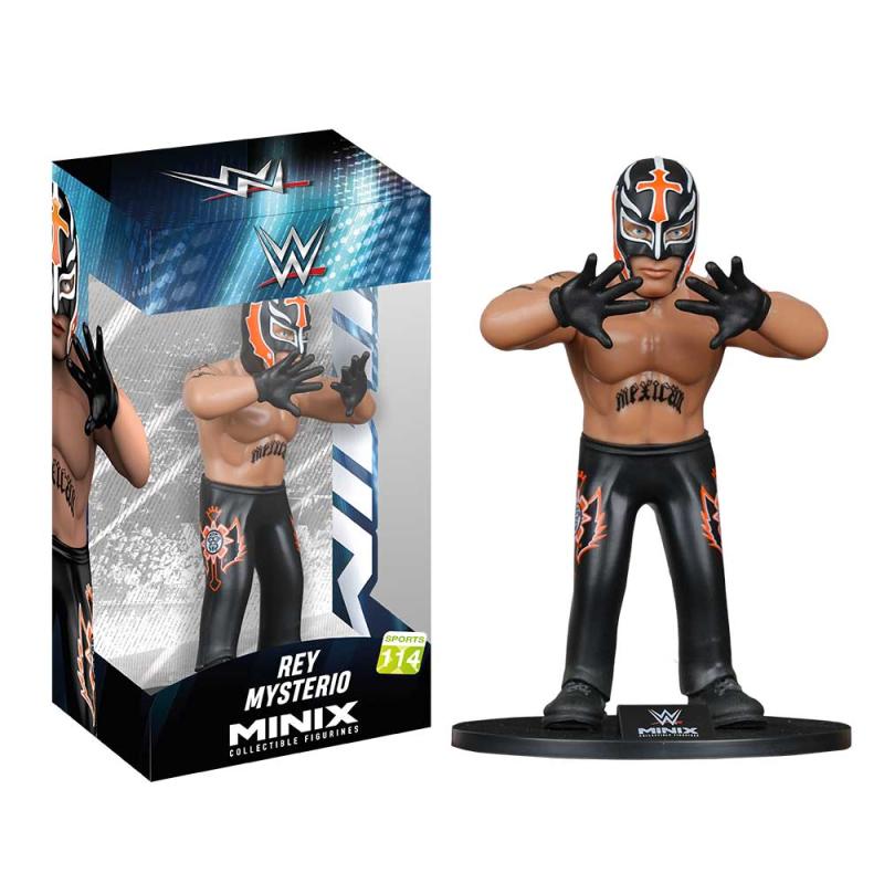 Minix Sports WWE Rey Mysterio Collectible Figurine