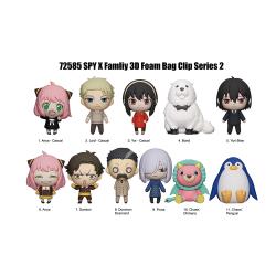 3D FOAM BAG CLIP SPY FAMILY SERIES 2