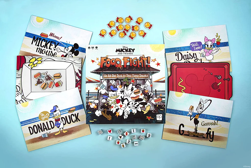 Disney Mickey et ses amis : Bataille de nourriture ! – Un jeu de combat rapide et familial