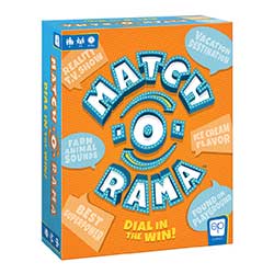 Match-O-Rama – Le jeu de société hilarant où il faut tenter sa chance et deviner les réponses des autres