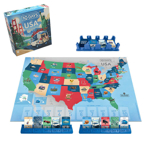 10 Days in the USA Board Game – Let the Journey Begin!