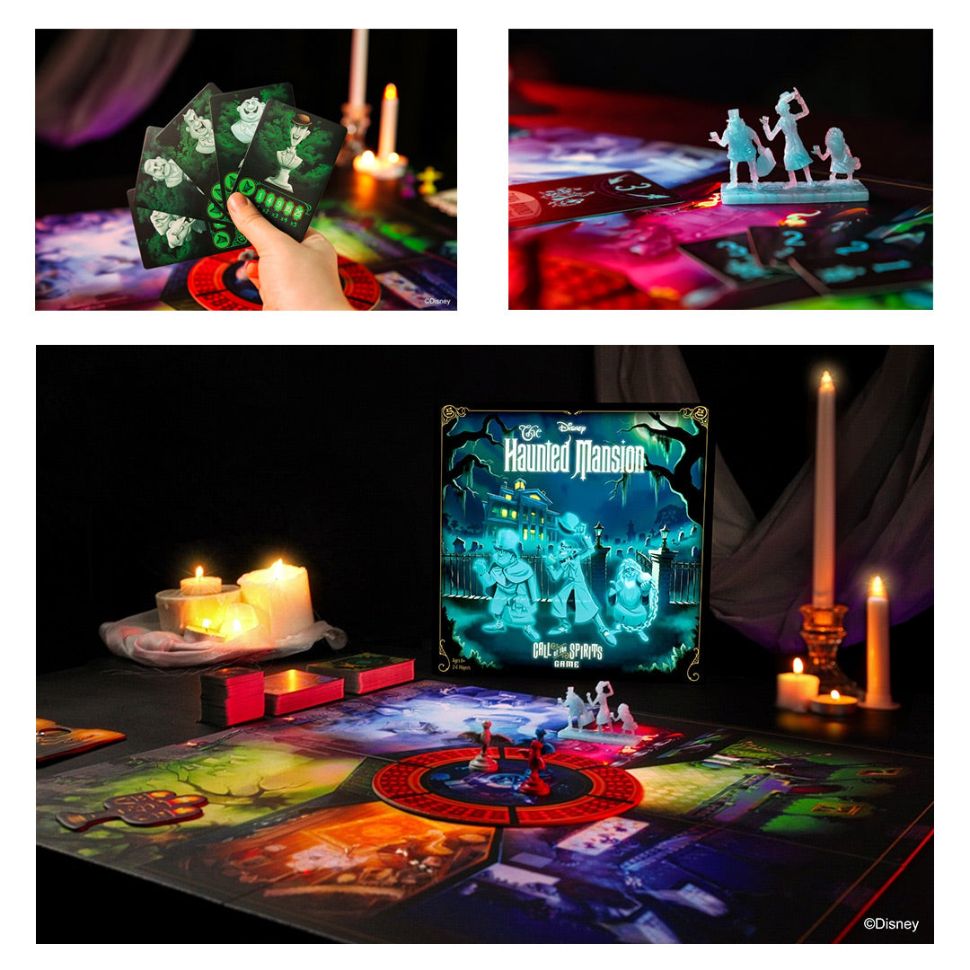 Disney Haunted Mansion – Jeu de société L'Appel des Esprits – Parfait pour toute la famille !